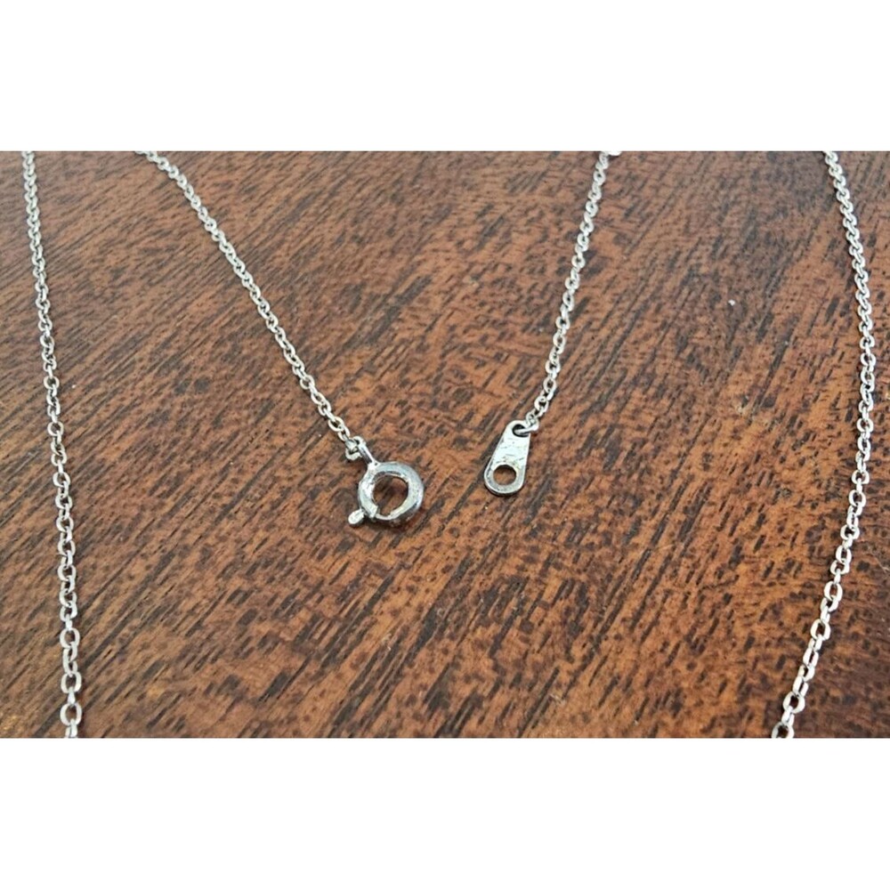 925 Silver Three Birds Pendant Necklace 16" - Picture 5 of 7